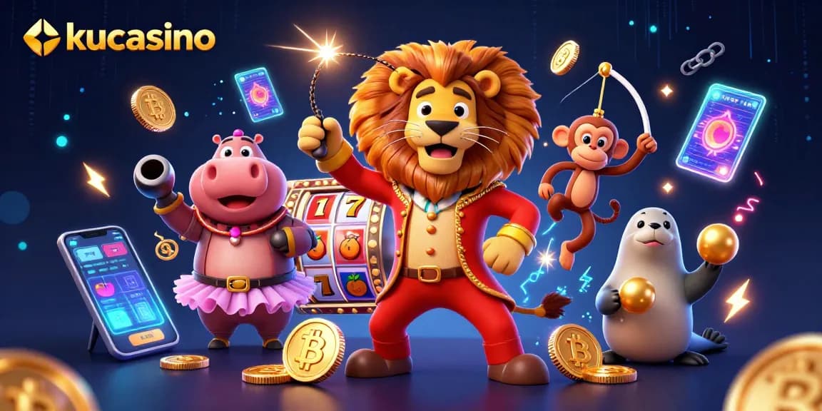 Engage in thrilling games at kucasino with lively characters and dynamic casino elements.