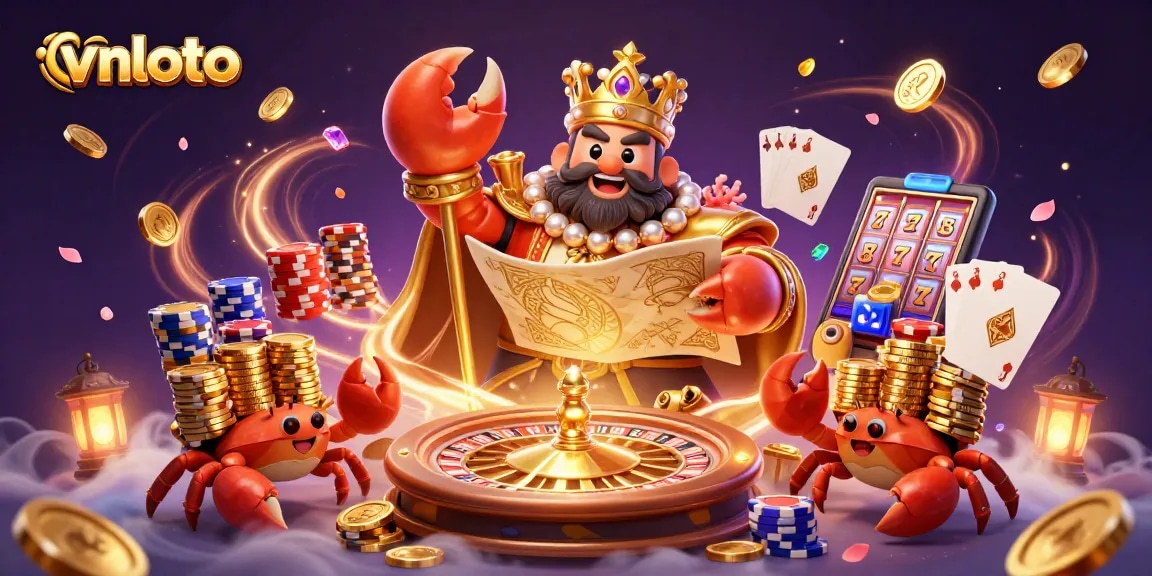 Experience thrilling gaming at vnloto with vibrant characters and dynamic casino elements.