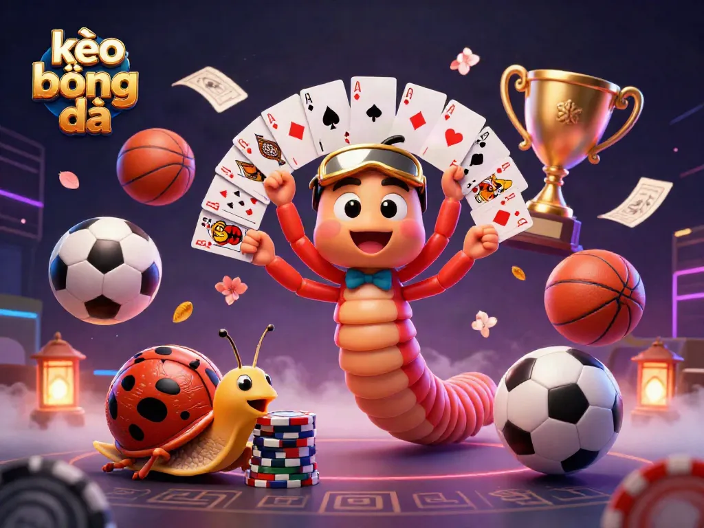 Experience thrilling kèo bóng đá dynamics with vibrant characters and action in a high-stakes sports betting scene.
