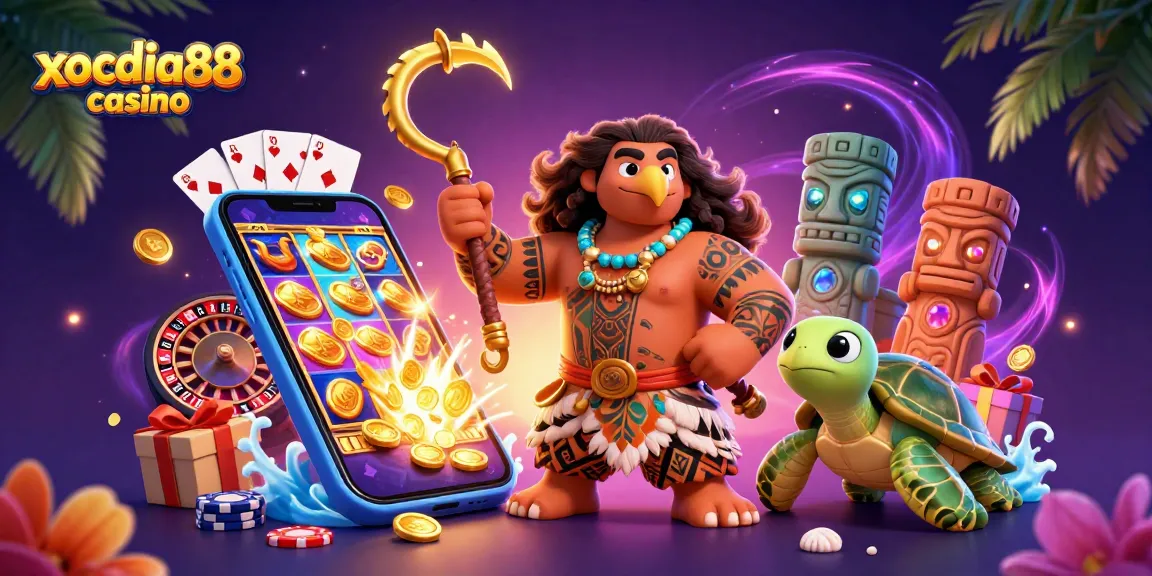 Engage with thrilling experiences at xocdia88 casino, featuring vibrant slot games and tropical themes.