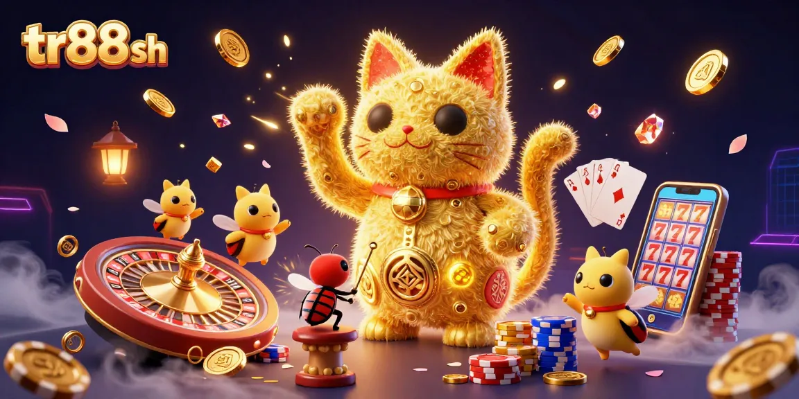 Engage in winning strategies at tr88 sh with vibrant casino symbols and dynamic game elements