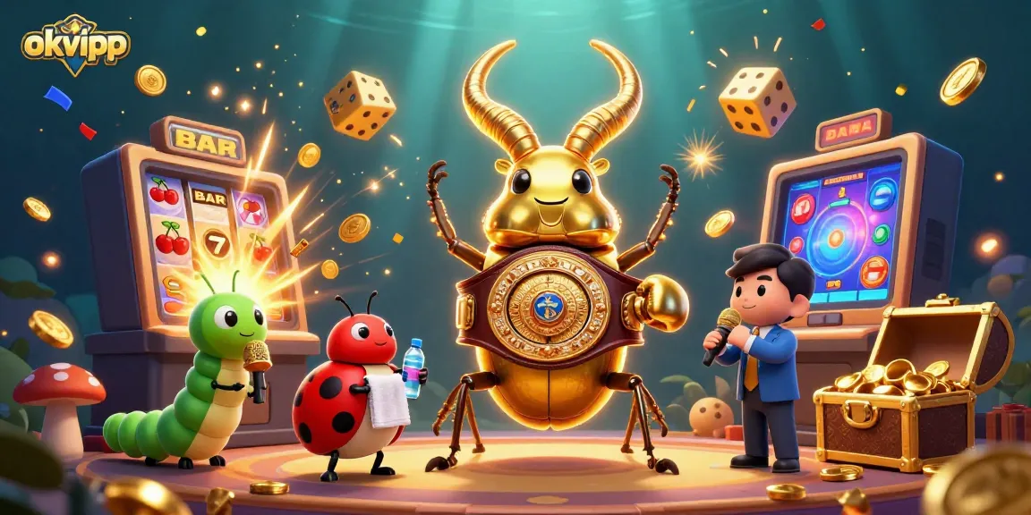 Experience the thrilling world of okvipp with dynamic casino elements and lively characters.