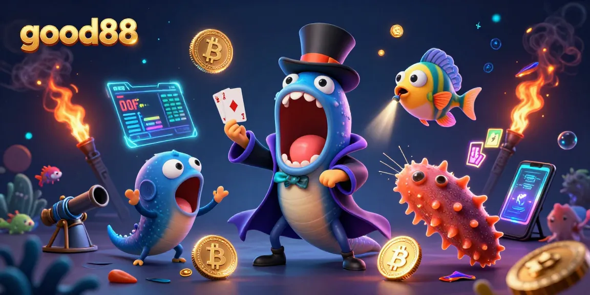 Engage with good88 in thrilling underwater adventures of fishing and gaming.