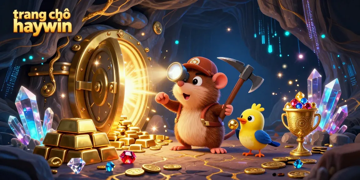 Experience gaming thrills at trang chủ haywin with the vibrant treasure hunter scene full of exciting casino elements.