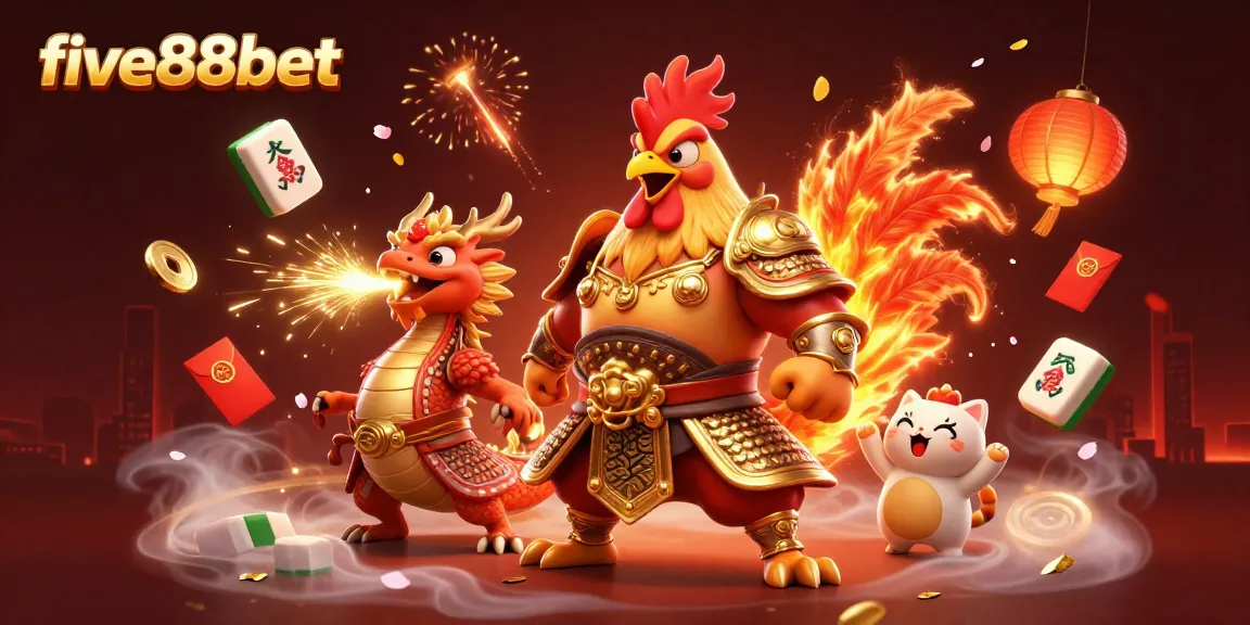 Engage in thrilling games at five88bet with vibrant characters and dynamic casino elements.