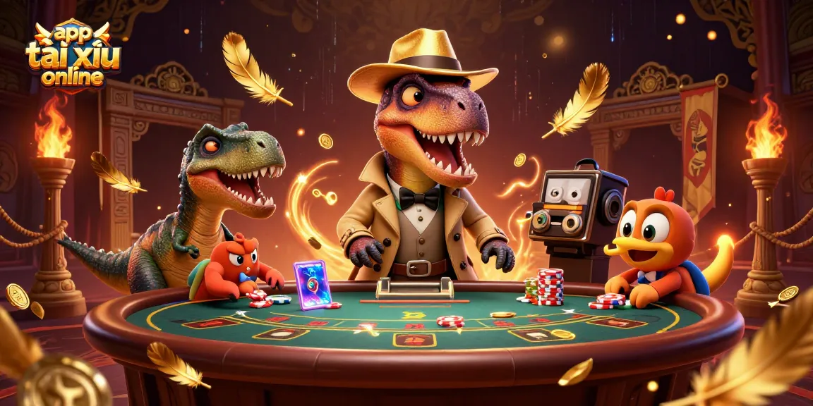 Play thrilling app tài xỉu online and experience high-stakes betting in a vibrant casino scene.