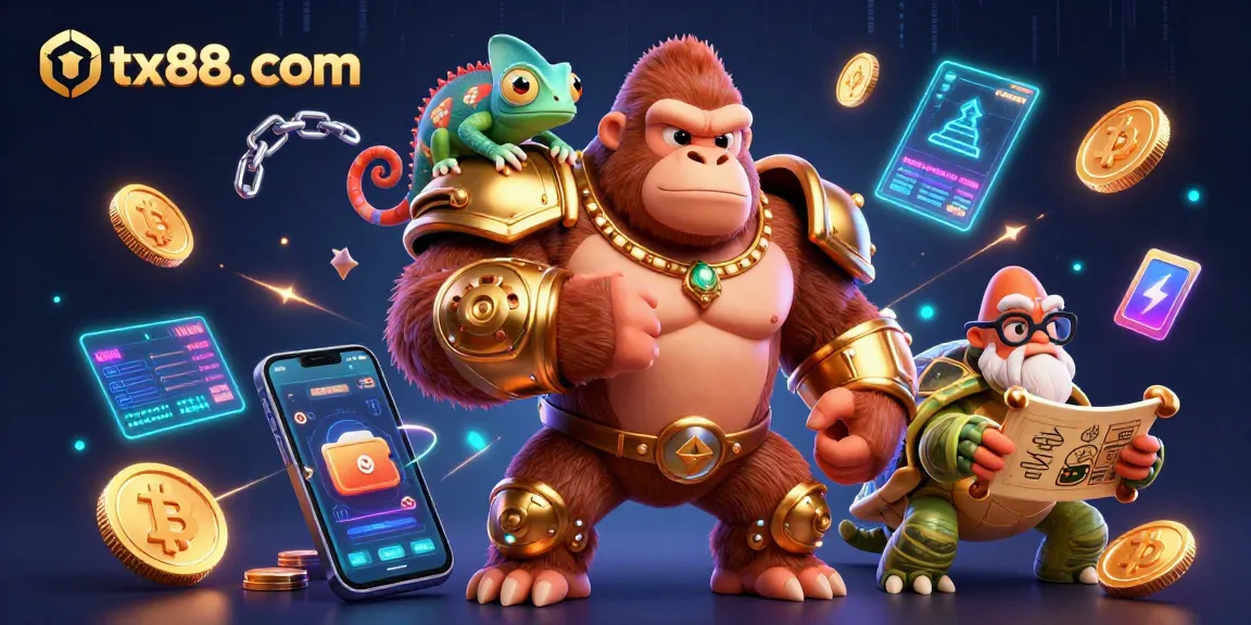Experience thrilling gaming at tx88. com with powerful casino characters and colorful elements.