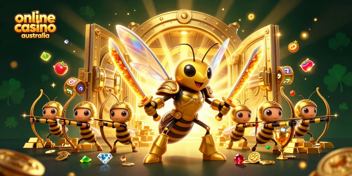 Engage with the online casino Australia scene showcasing vibrant gameplay elements and dynamic characters.