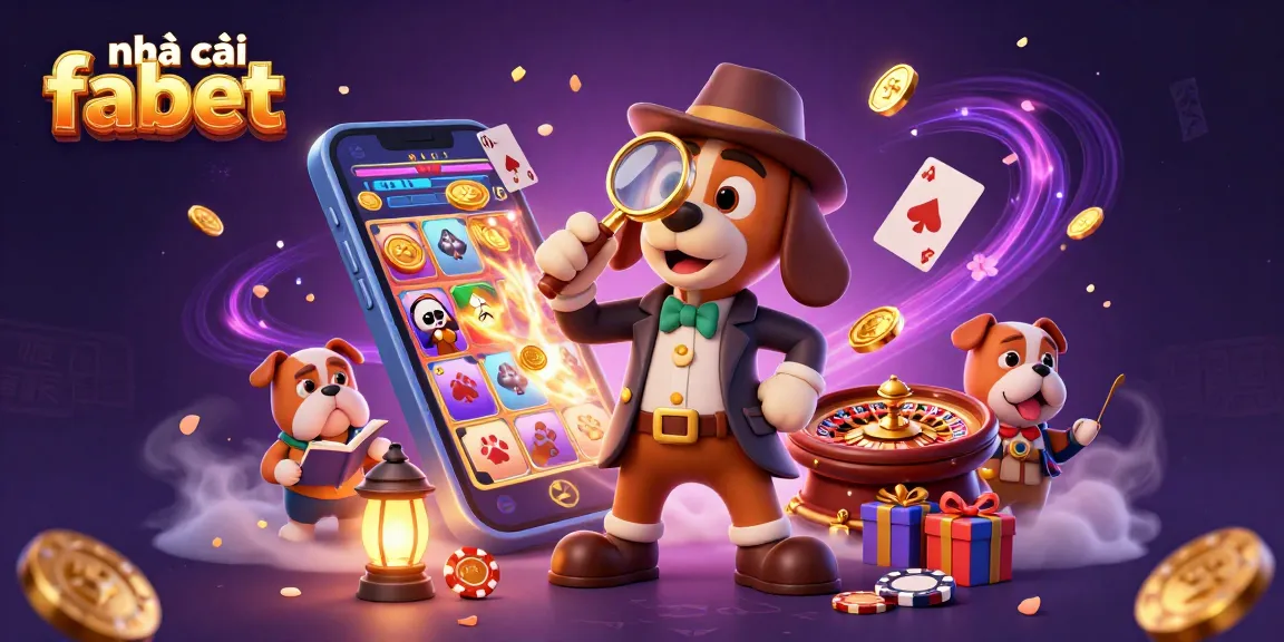 Engage with the thrilling world of nhà cái fabet as a detective explores a colorful casino adventure.